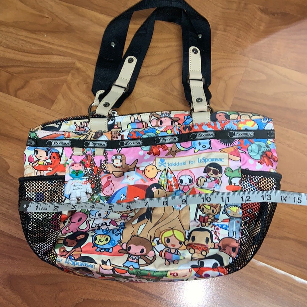 NWOT tokidoki x LeSportSac Mamma Mia Spiaggia Nylon Bag - Picture 3 of 11
